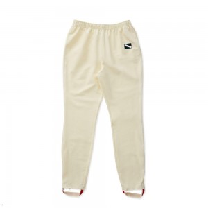 Beige Tracksmith Bislett Women's Pants | XLGCE-3856