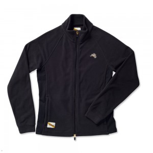 Black Tracksmith Franklin Fleece Women's Jacket | WEDOV-1209