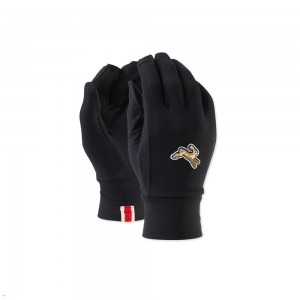 Black Tracksmith Inverno Gloves | KAXTN-6875