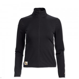 Black Tracksmith Session Women's Jacket | EFDOQ-1972