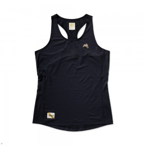 Black Tracksmith Twilight Women's Tank | ZMWBS-8639