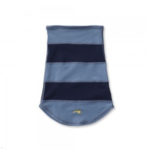 Blue Navy Tracksmith Inverno Neck Warmer | TKBQU-3048