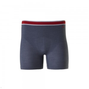 Blue Tracksmith Brighton Boxer Briefs Men's Underwear | MBLYD-5427