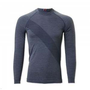 Blue Tracksmith Brighton Men's Base Layer | XGRZS-3152