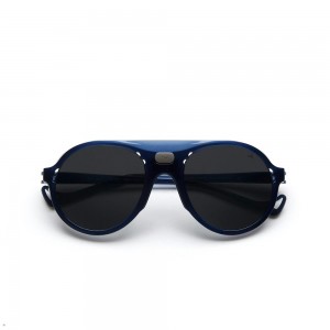 Blue Tracksmith Kazu Tourer Sunglasses | MCSVQ-5724