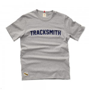 Grey Tracksmith Grayboy Men's Tee | XWQEG-4260