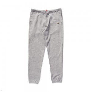 Grey Tracksmith Trackhouse Women's Sweatpants | ZFVID-2405