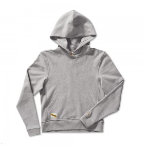 Grey Tracksmith Trackhouse Women's Sweatshirt | ITRMN-0583