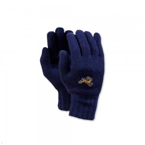 Navy Tracksmith Harrier Gloves | ELAYQ-8542