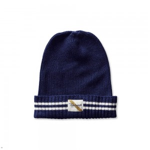 Navy Tracksmith Varsity Runner's Caps | PQWUN-8635