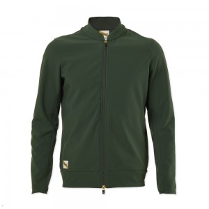 Olive Tracksmith Nor'Easter Men's Jacket | OARVK-3560