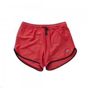 Red Tracksmith Van Cortlandt Men's Shorts | RFSAK-9645