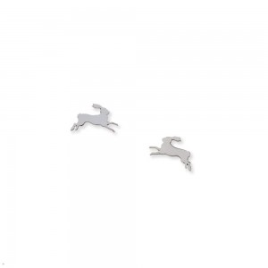 Silver Tracksmith Eliot Earrings Jewelry | SFRZL-2408