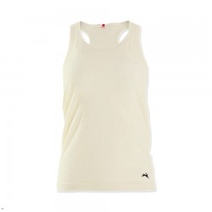 White Tracksmith Brighton Base Layer Women's Tank | BCWMZ-2540