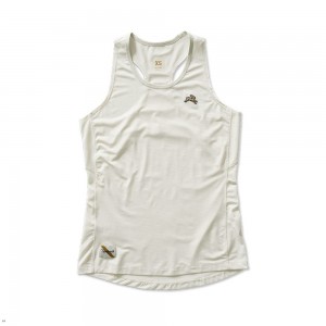 White Tracksmith Twilight Women's Tank | QISLK-4860