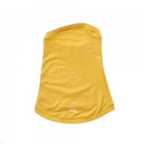 Yellow Tracksmith Brighton Neck Warmer | LFVUO-4621