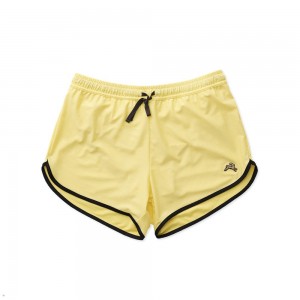 Yellow Tracksmith Van Cortlandt Men's Shorts | SQUIP-9013