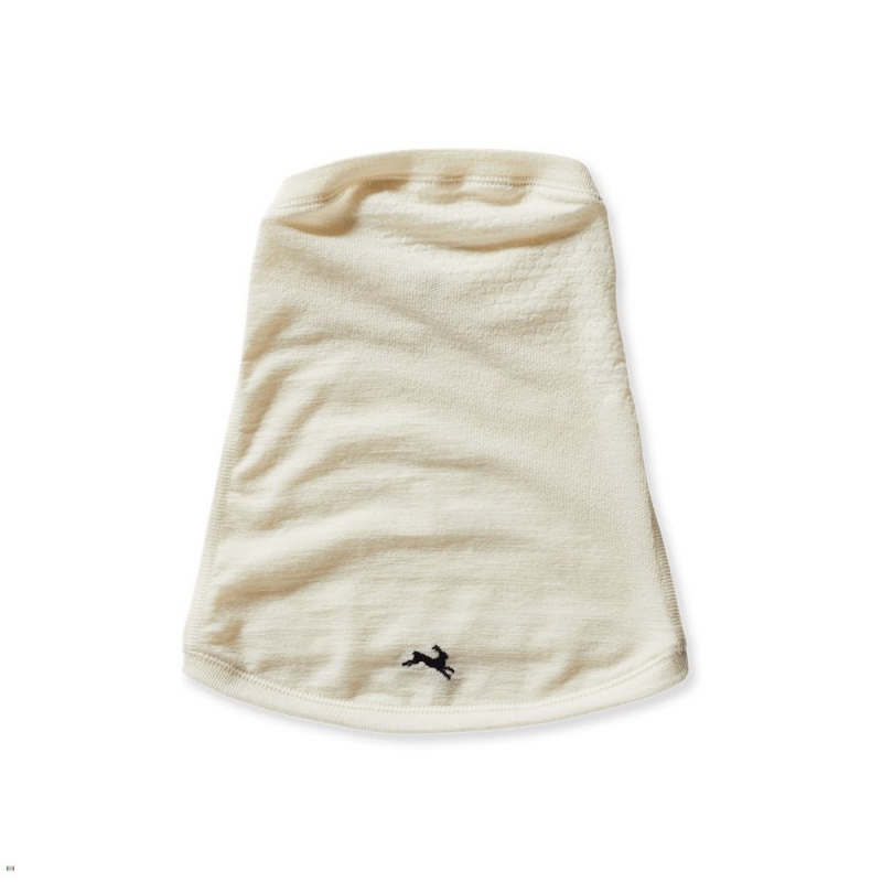 Beige Tracksmith Brighton Neck Warmer | YDFOJ-8753