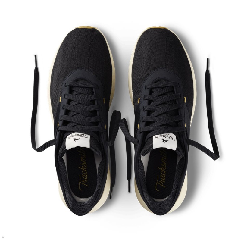 Black Tracksmith Eliot Runner Men's Shoes | FBSKI-3418