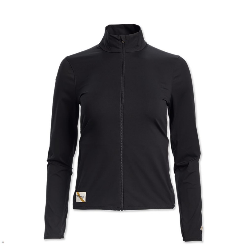 Black Tracksmith Session Women\'s Jacket | EFDOQ-1972