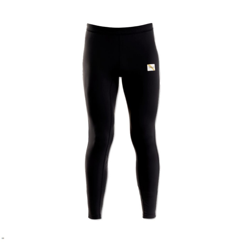 Black Tracksmith Turnover Men\'s Tights | TGDCB-9806