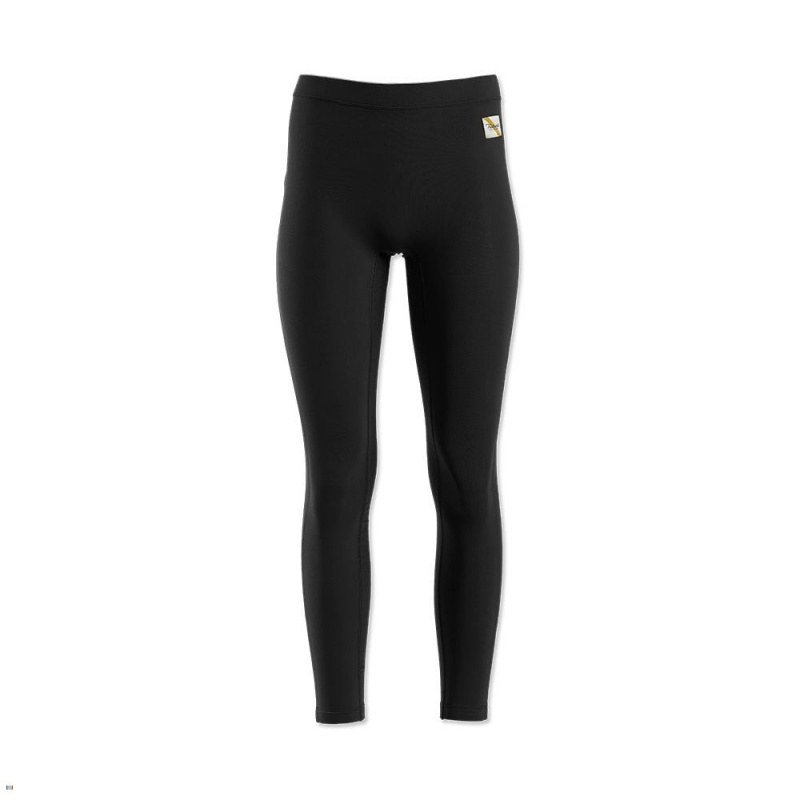 Black Tracksmith Turnover Women\'s Tights | KAHEF-7285