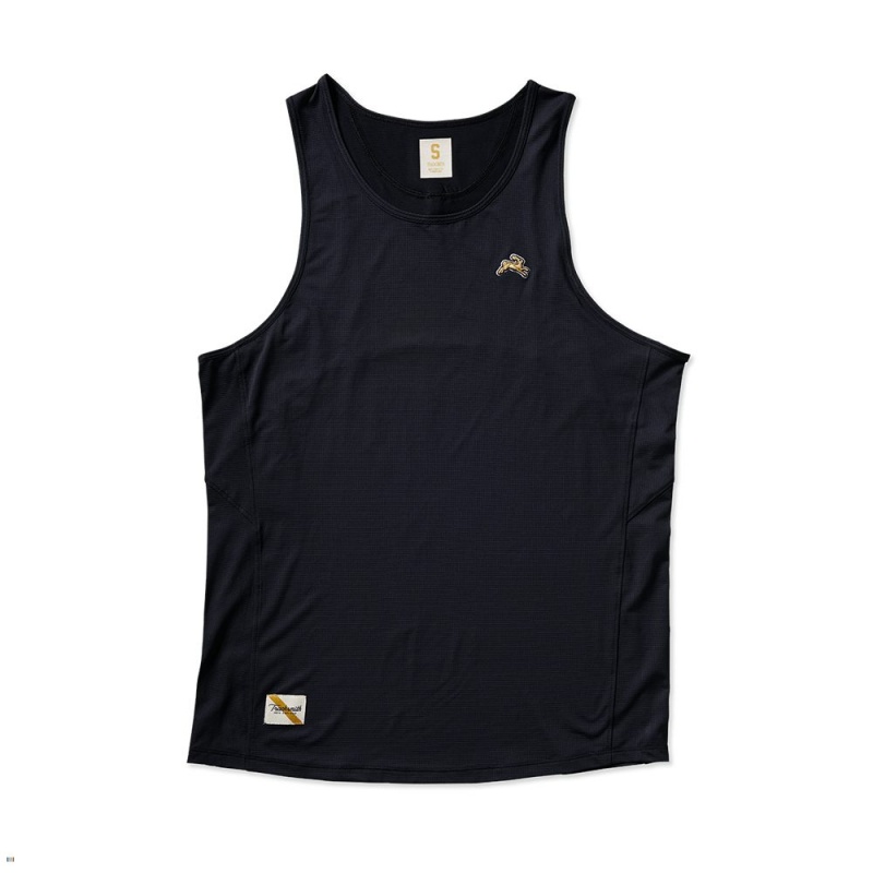 Black Tracksmith Twilight Men\'s Tank | WIUKT-5613