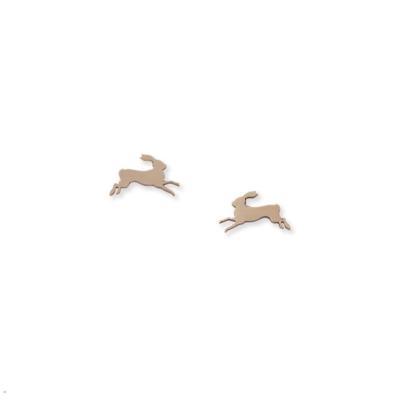 Gold Tracksmith Eliot Earrings Jewelry | CKYNX-1673