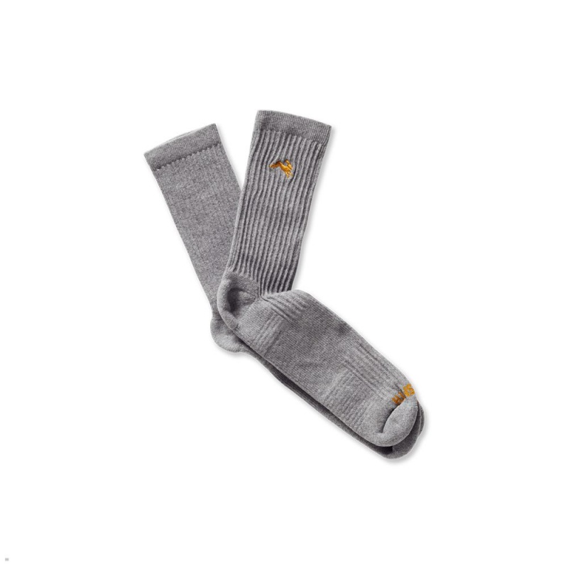 Grey Tracksmith Trackhouse Tube Sock | XJRAS-6798