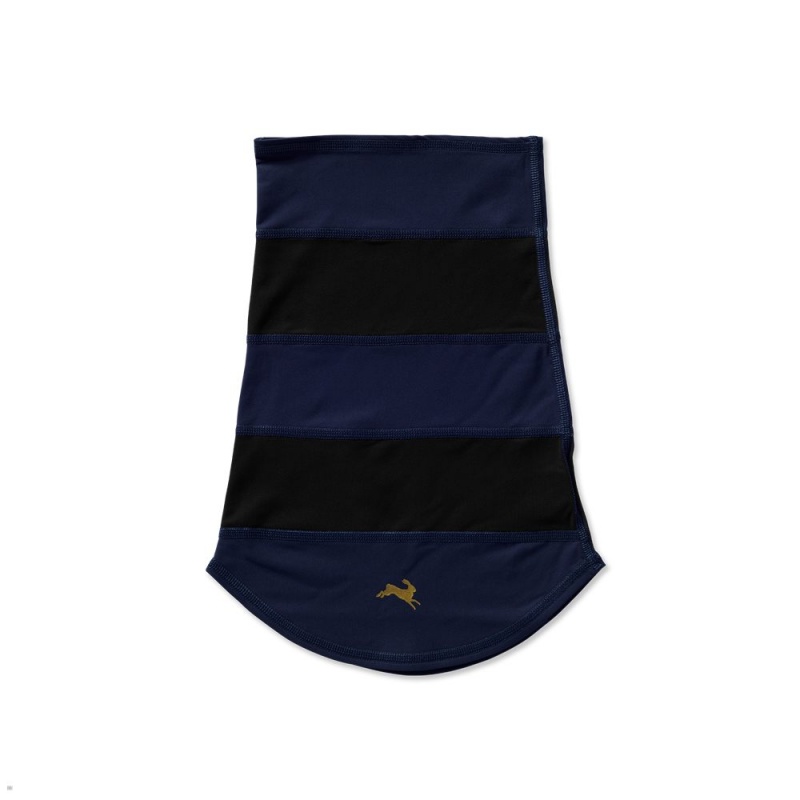 Navy Black Tracksmith Inverno Neck Warmer | OTUMK-5307