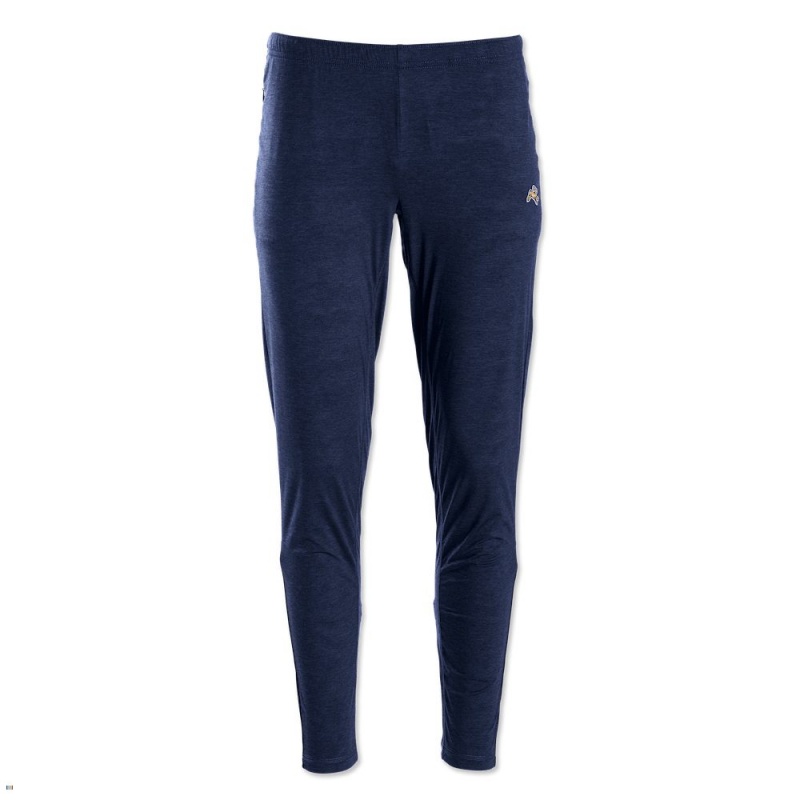 Navy Tracksmith Session Women\'s Pants | SATLC-4385