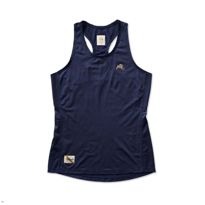 Navy Tracksmith Twilight Women\'s Tank | XCMZV-9076