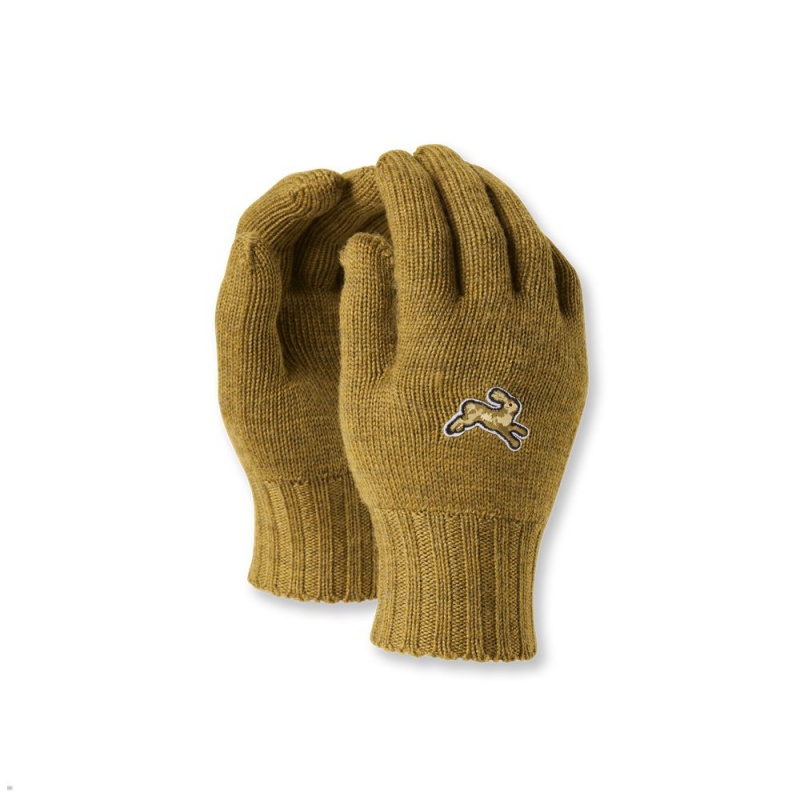 Olive Tracksmith Harrier Gloves | NIGSA-8620