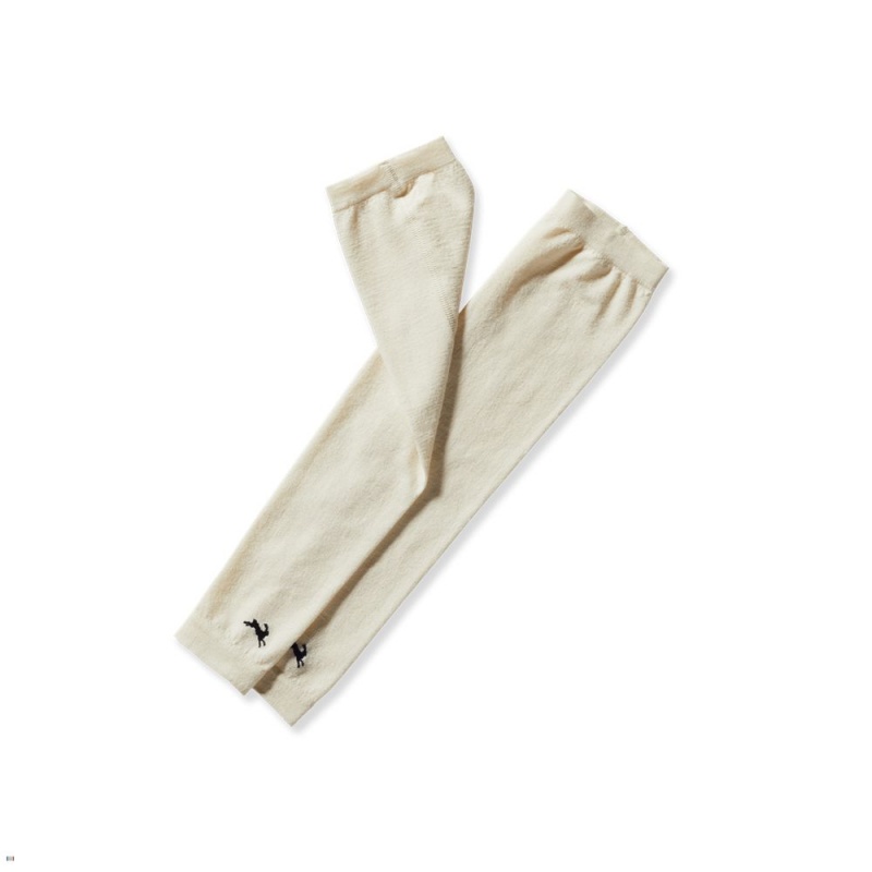 White Tracksmith Brighton Arm Warmer | ZJEOA-2347