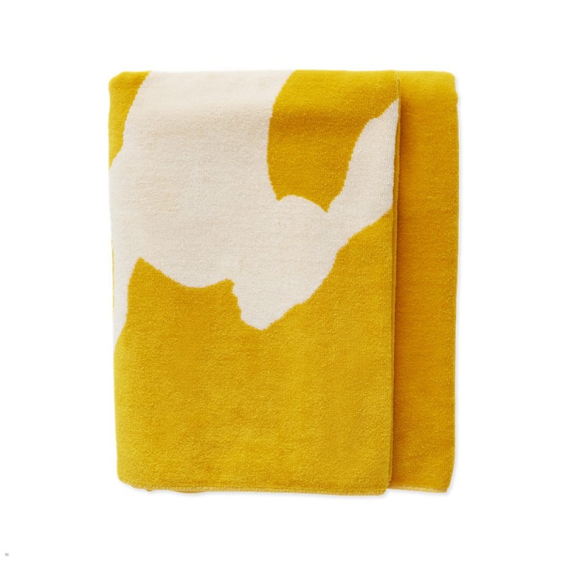 Yellow Tracksmith Towel Other Accessories | NSHLP-7256